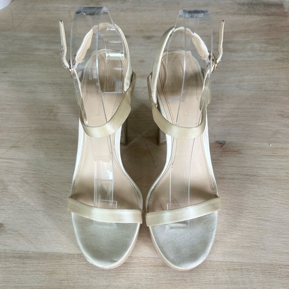 Imagine Vince Camuto Mika Platform Sandal in Gold Metallic - Picture 6 of 12